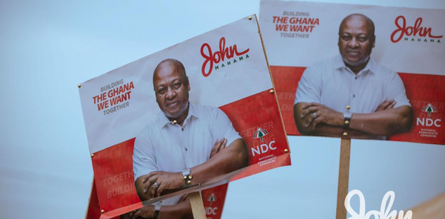 STATEMENT Mahama grateful to Greater Accra NDC Youth Wing for their unflinching solidarity and support.